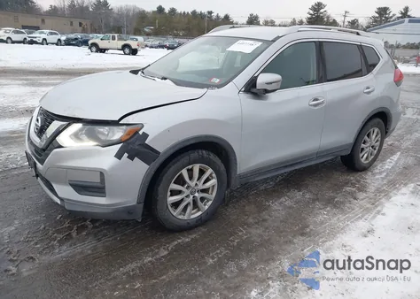 2017 Nissan Rogue Sv z USA, uszkodzony, nr VIN KNMAT2MT2HP524510